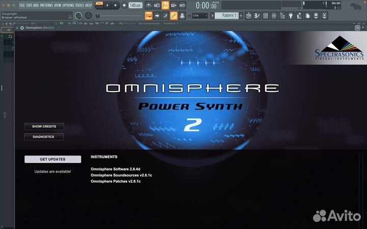 Помогу установить Omnisphere на MacOS