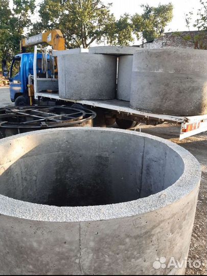 Бетонные жби кольца