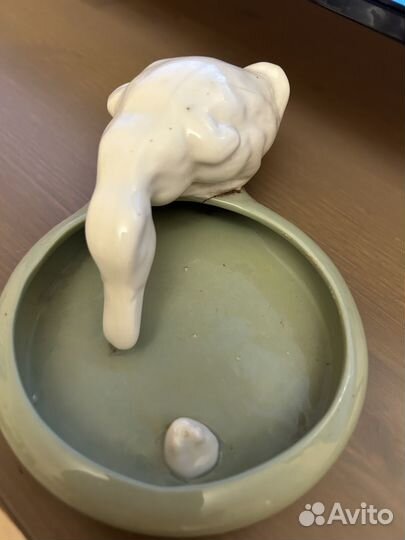 Винтажная пепельница старая Городница