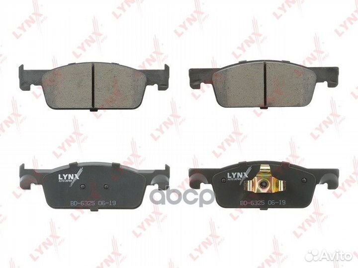 BD-6325 Колодки тормозные lynxauto BD-6325 lynx