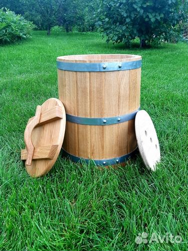 Кадка дубовая