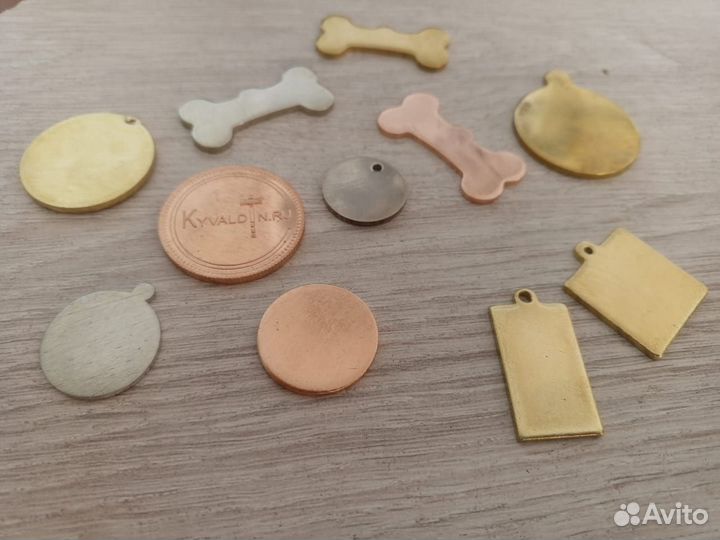 Заготовки для ручной чеканке