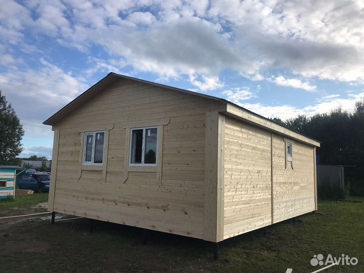 Дом каркасный 6х8