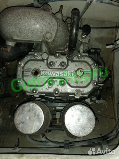 Разборка гидроцикла Kawasaki 750