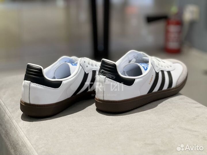 Кроссовки Adidas Samba White Black