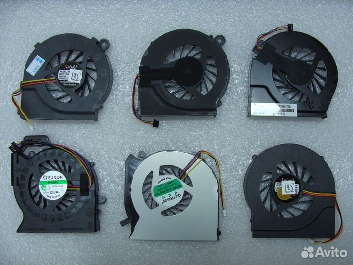 Вентиляторы HP, Compaq, Dell, DNS новые