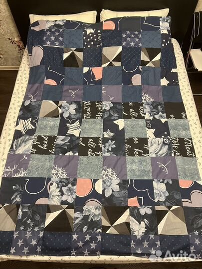 Лоскутное покрывало печворк