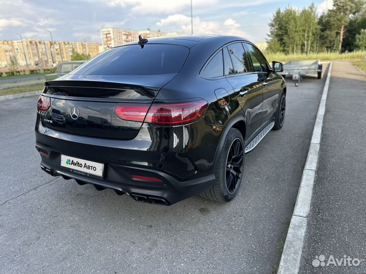 Mercedes-Benz GLE-класс Coupe 3.0 AT, 2018, 160 000 км