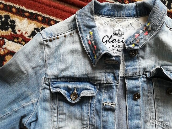 Джинсовка на девочку