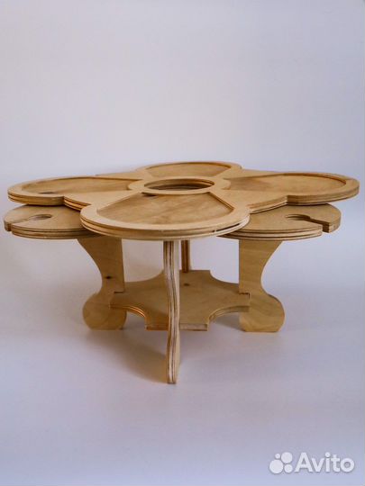 Винный столик менажница