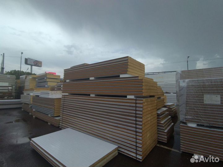 Стеновые сэндвич-панели