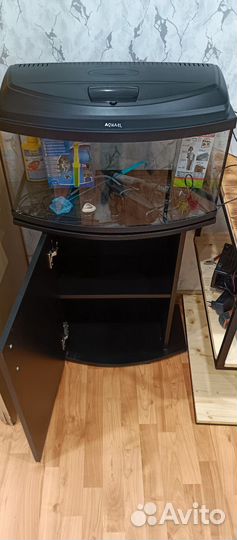 Аквариум с тумбой 60 литров