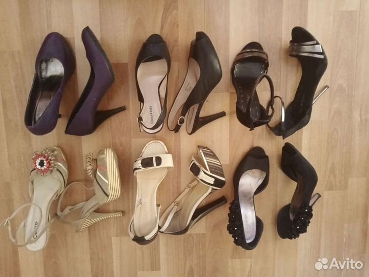 Туфли на каблуках, размер 39