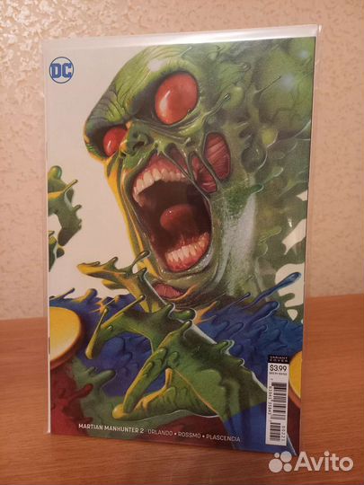 Комиксы на английском. DC Martian Manhunter #1-4