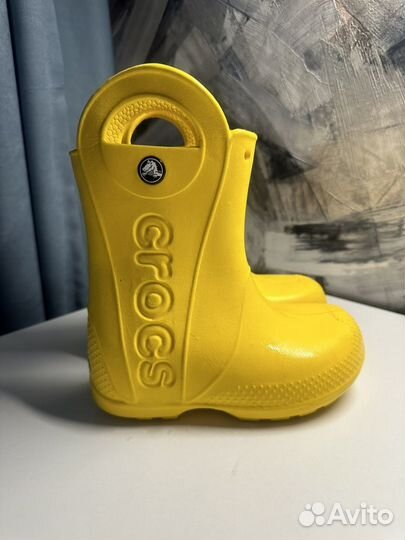 Crocs сапоги детские