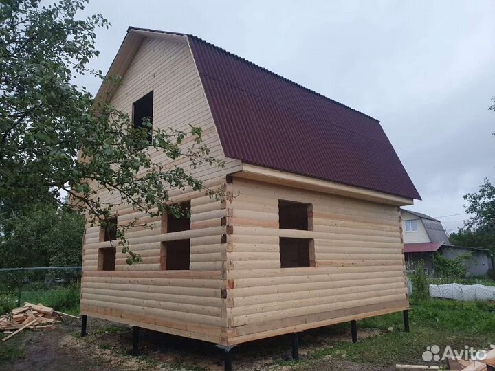 Строительство домов из профилированного бруса