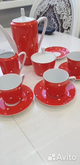 Кофейный сервиз Кахла винтаж