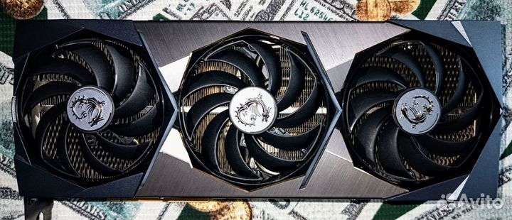 Видеокарта rtx 3070 MSI Suprim X