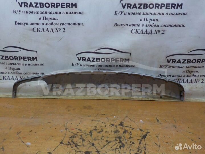 Накладка бампера Hyundai Santa Fe