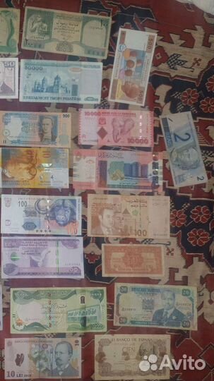 Банкноты, обмен, продажа, много интересных