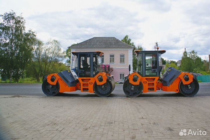 Дорожный каток Завод Дорожных Машин DM-10-VD, 2024