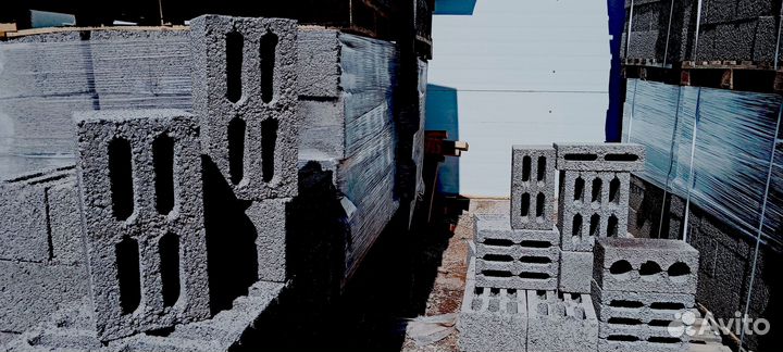 Блоки керамзитные бетонные RDS4074