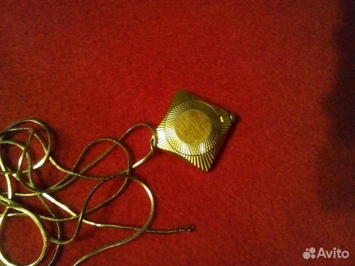 Часы - кулон Чайка. Часы заря.Кольца серебро.ссср