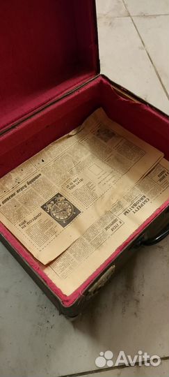 Чемодан времен СССР