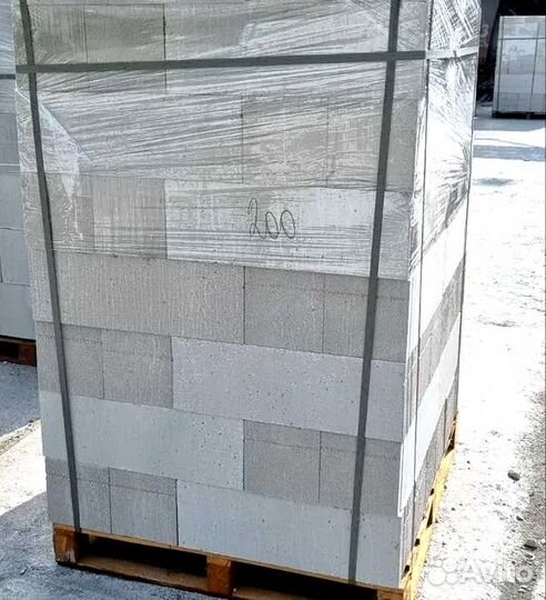 Газоблок. Газобетонные блоки 75х200х600