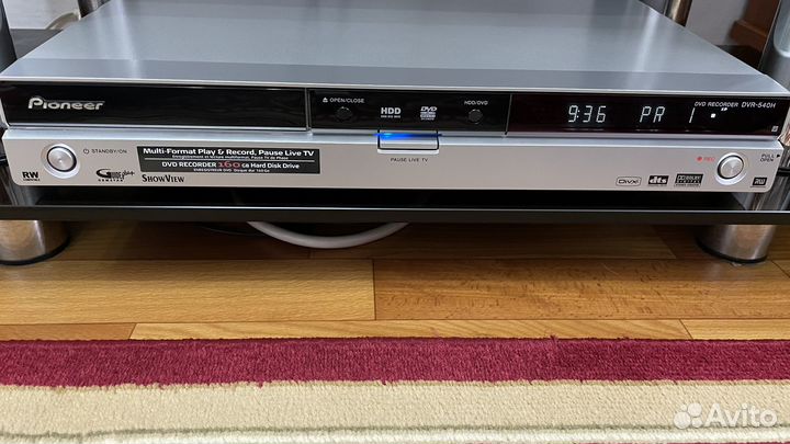 Dvd рекордер pioneer DVR-540H