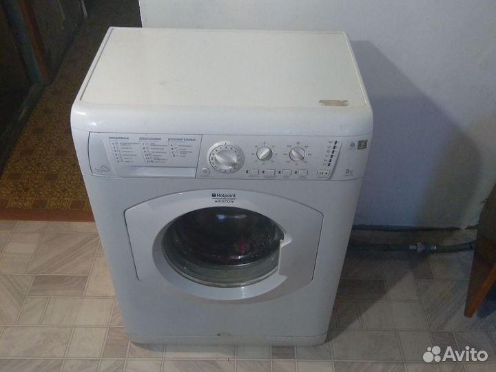 Стиральная машина hotpoint ariston 5кг
