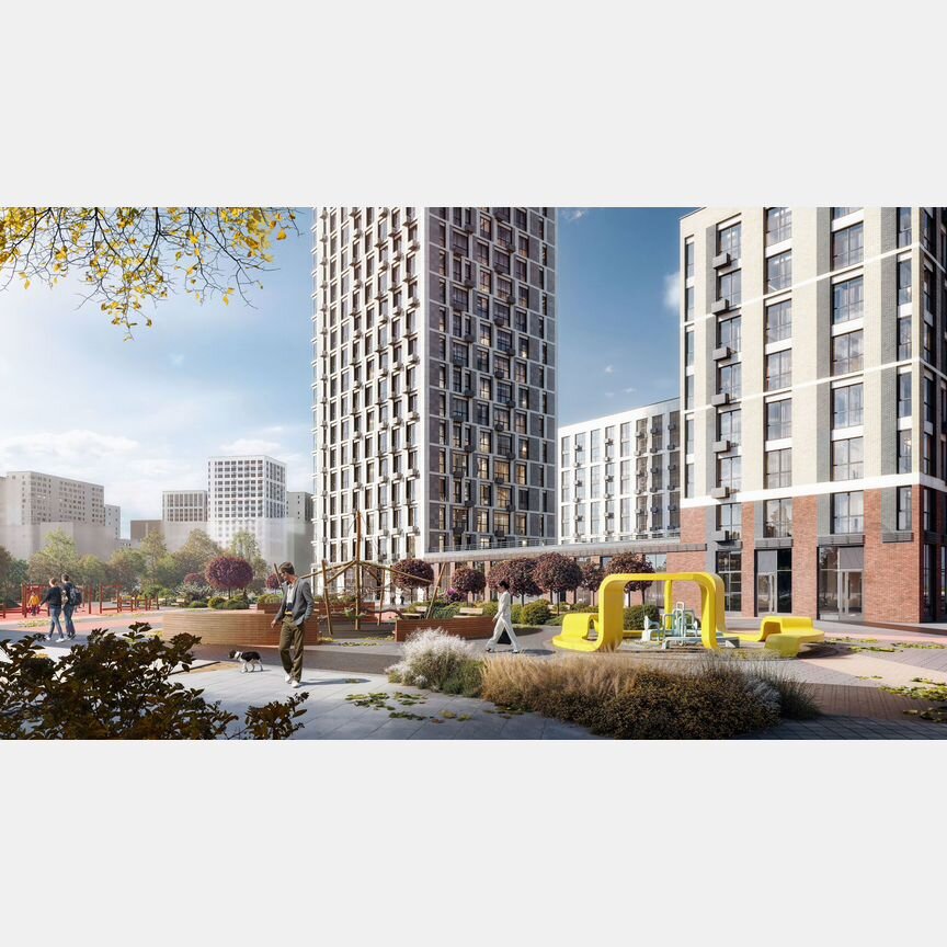 2-к. квартира, 49,6 м², 18/19 эт.