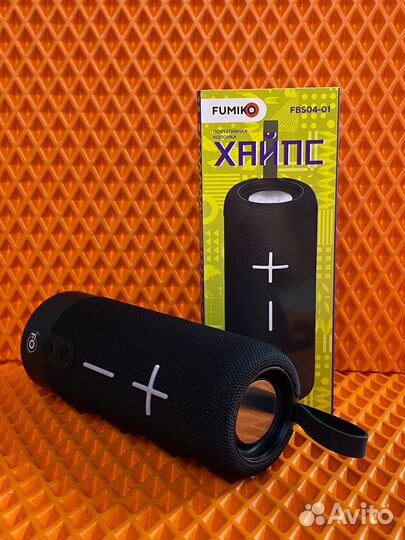 Портативная колонка fumiko хайпс черная