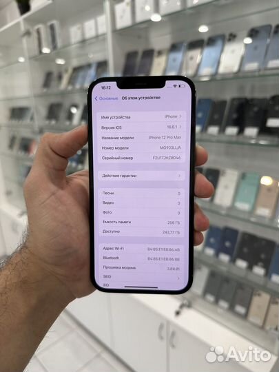 iPhone 12 Pro Max, 256 ГБ