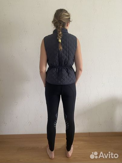 Бриджи для верховой езды и жилет