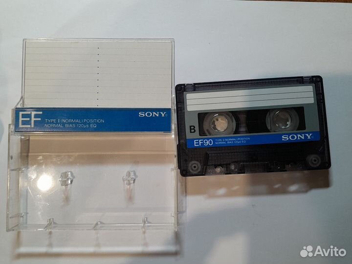 Аудиокассеты sony ef90