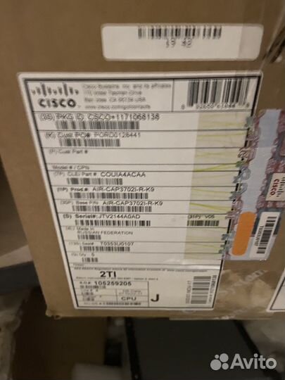 Точка доступа Cisco AIR-cap3702i-R-K9