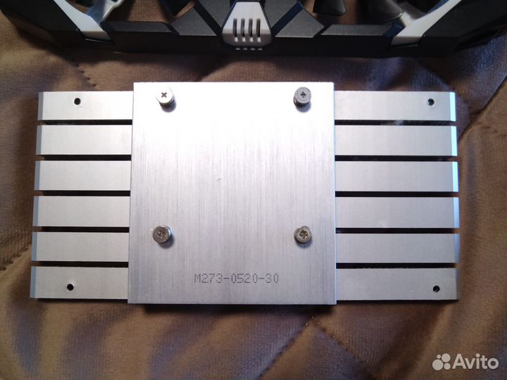 Охлаждение Видеокарта gtx 1050ti 4gb