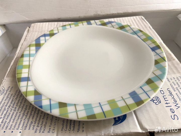 Тарелка 23 cm Seltmann Weiden Trio Kilt