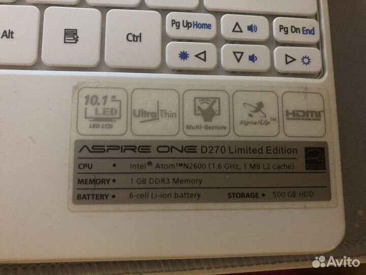 Acer aspire one d270