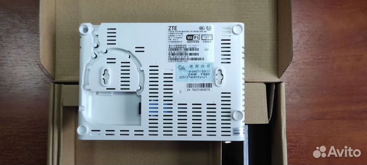 Абонентские терминалы ZTE F660 rev. 6