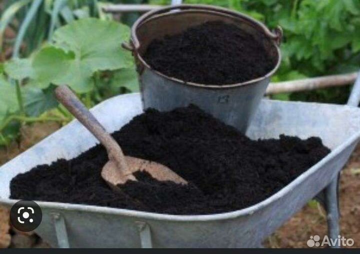 Земля чернозем в мешках