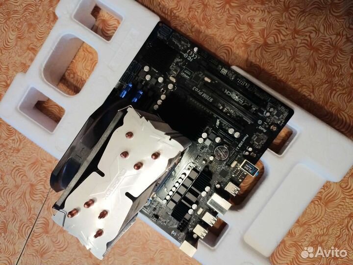 Материнская плата am3 plus сокет, fx 6300, dd3