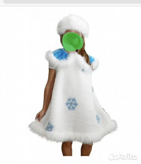 Костюм снежинки 116-122