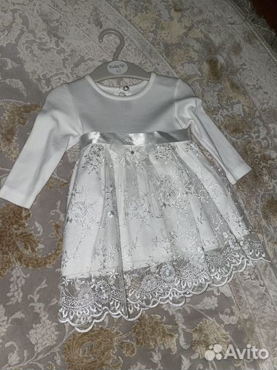 Платье для девочки 6-9мес