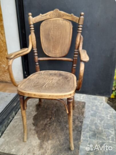 Стул венский старинный 19 век Thonet