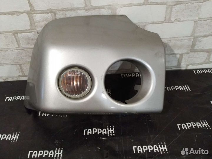 Клык бампера передний левый Mitsubishi Pajero Mini