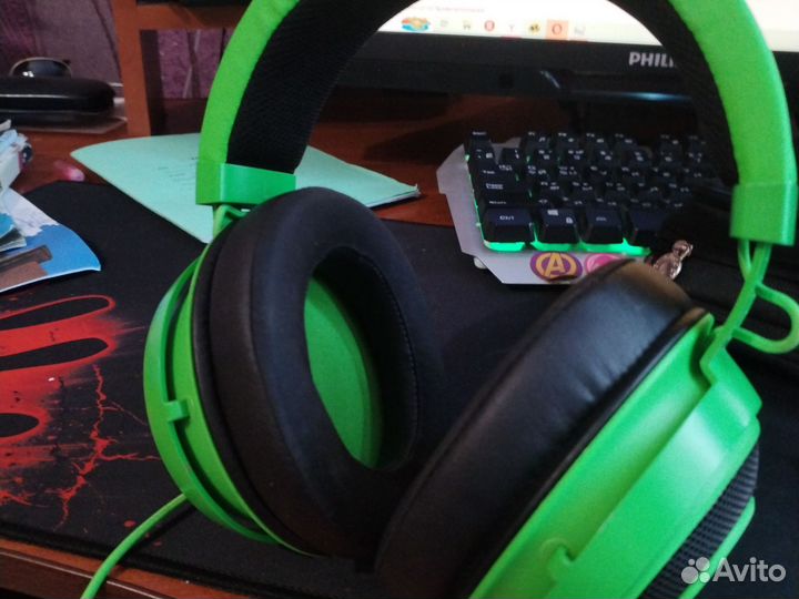 Наушники Razer Kraken на запчасти