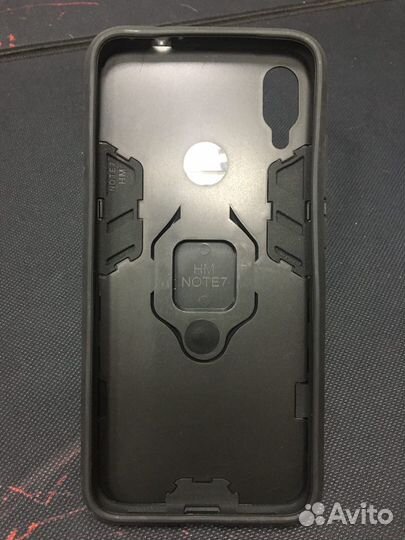Защитный чехол с держателем Redmi Note 7 7pro