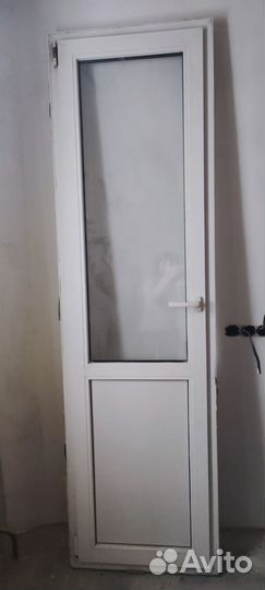 Дверь балконная пвх бу